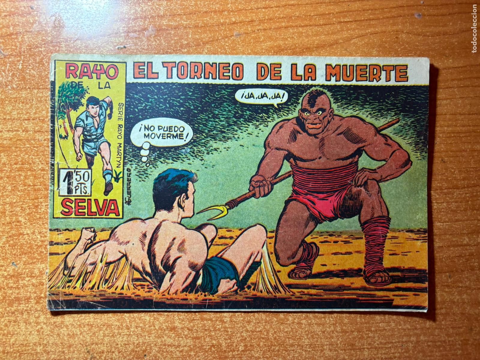 Tebeos: EL RAYO DE LA SELVA N&ordm; 28 EDITORIAL MAGA 1961 ORIGINAL
