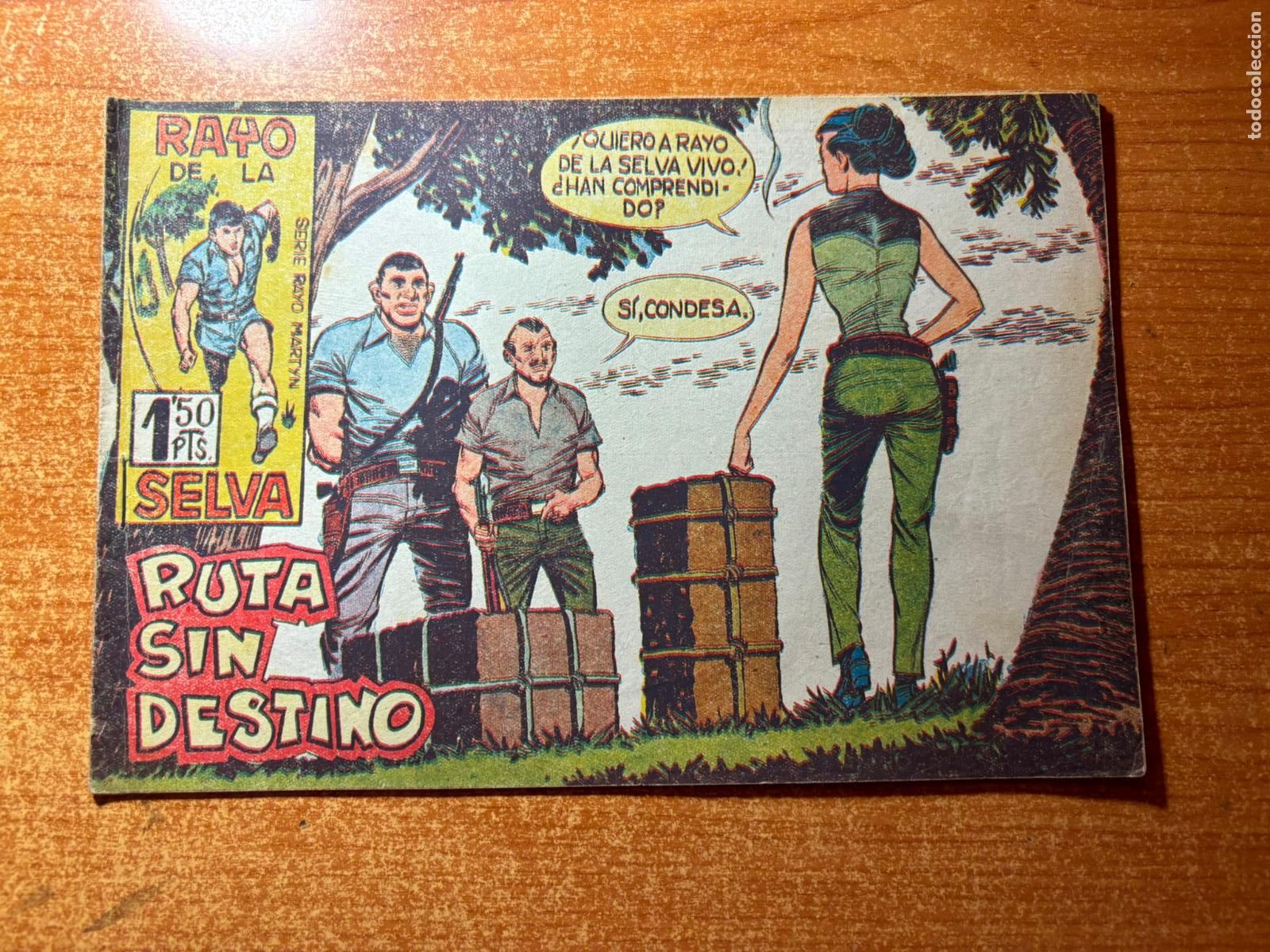 Tebeos: EL RAYO DE LA SELVA N&ordm; 24 EDITORIAL MAGA 1961 ORIGINAL