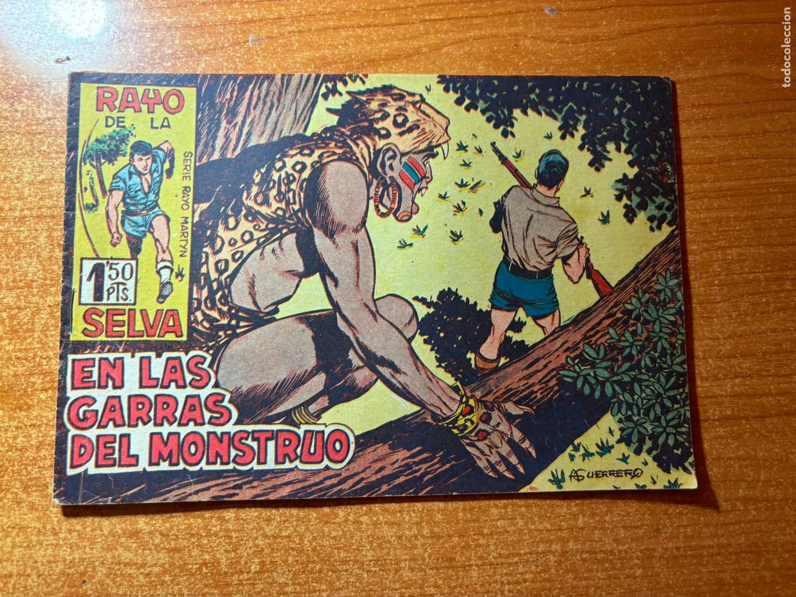 Tebeos: EL RAYO DE LA SELVA N&ordm; 21 EDITORIAL MAGA 1961 ORIGINAL