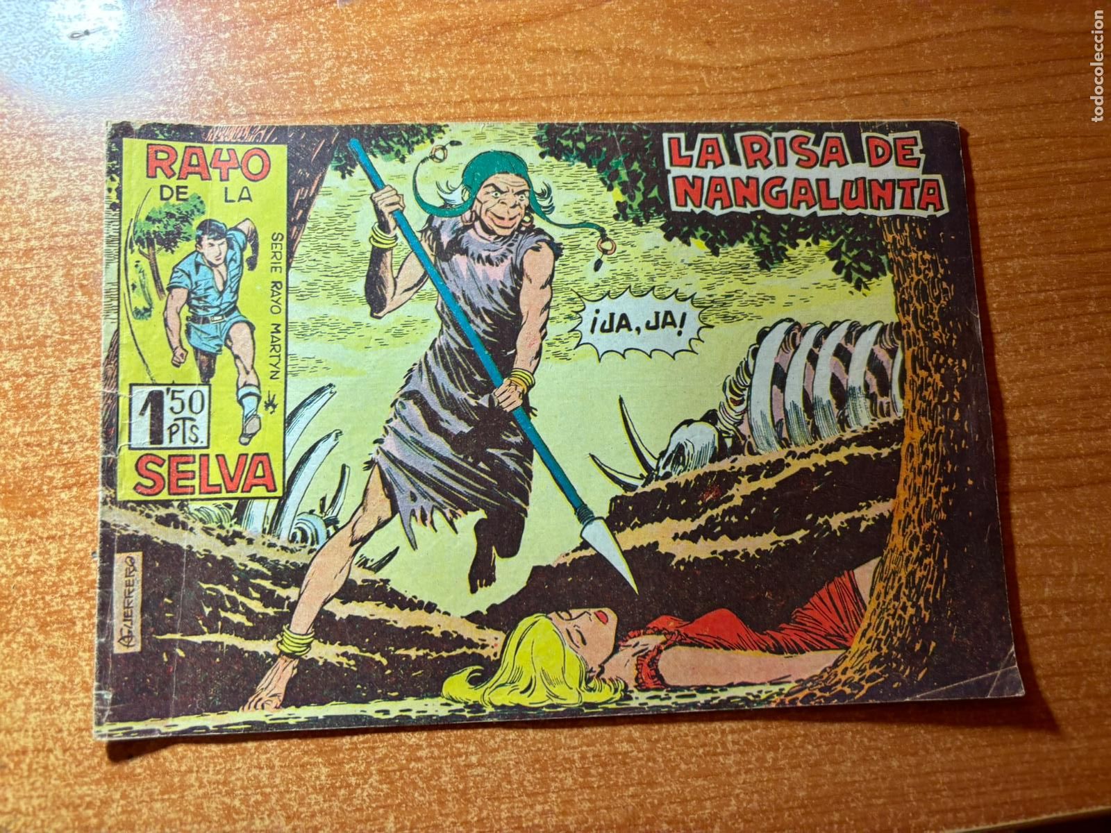 Tebeos: EL RAYO DE LA SELVA N&ordm; 19 EDITORIAL MAGA 1961 ORIGINAL