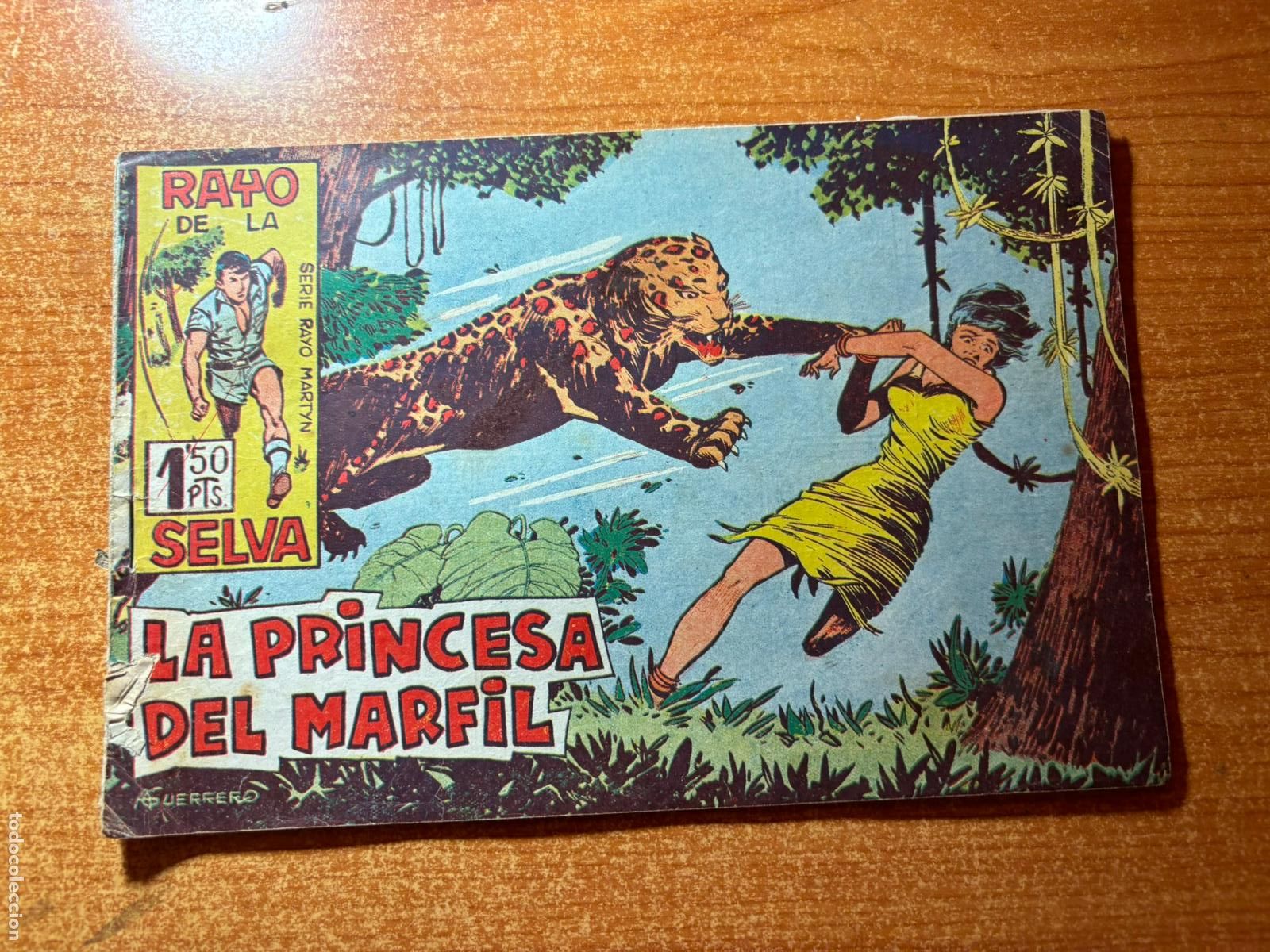 Tebeos: EL RAYO DE LA SELVA N&ordm; 18 EDITORIAL MAGA 1961 ORIGINAL