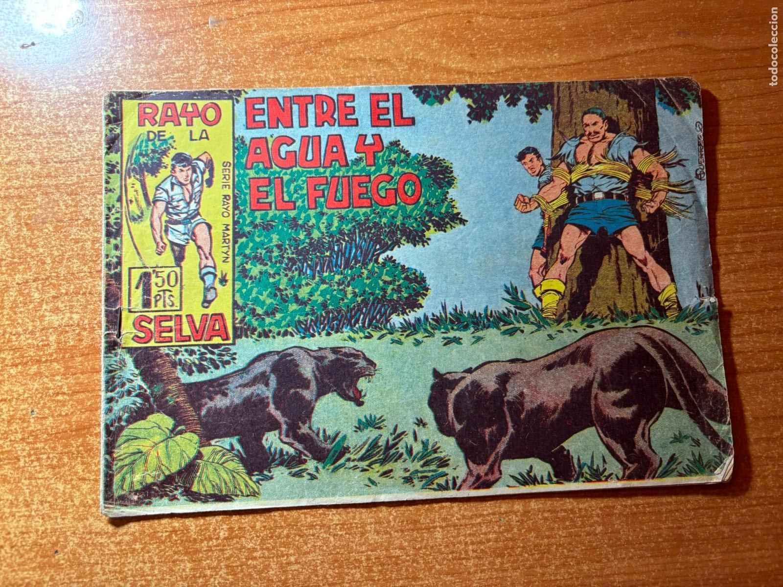 Tebeos: EL RAYO DE LA SELVA N&ordm; 15 EDITORIAL MAGA 1961 ORIGINAL