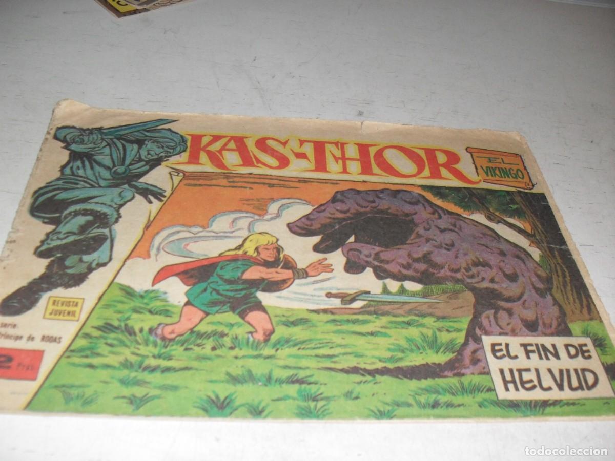 Tebeos: (ORIGINAL)KAS-THOR N&ordm; 36,EL FIN DE HELVUD,DE 62,SON DE IPC.MAGA,1963