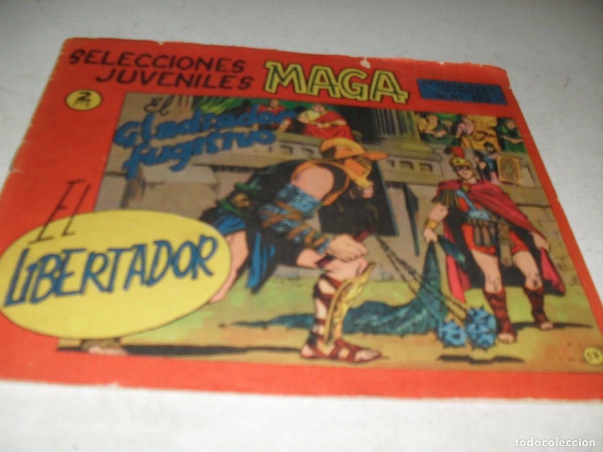 Tebeos: (ORIGINAL),EL LIBERTADOR N&ordm; 17,EL GLADIADOR FUGITIVO,DE 30.MAGA,1965