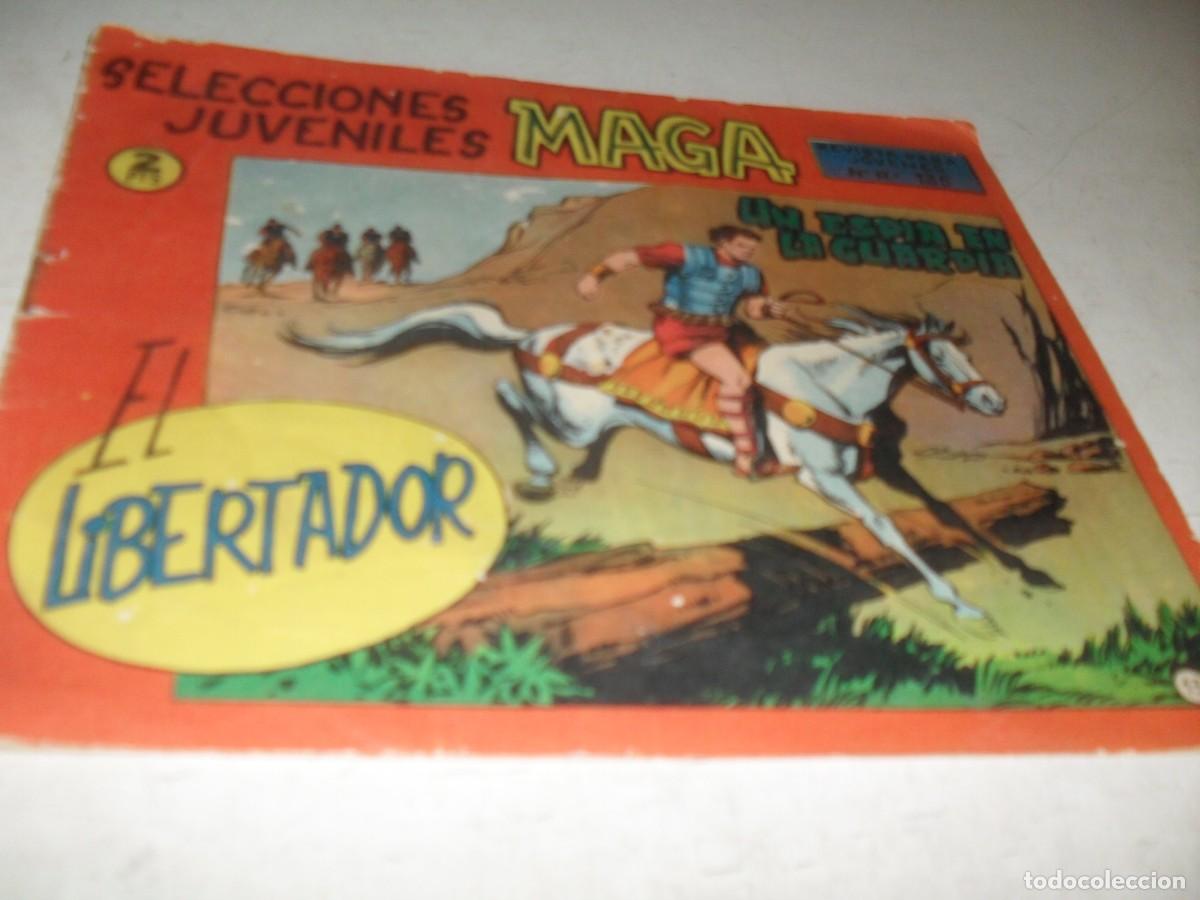 Tebeos: (ORIGINAL),EL LIBERTADOR N&ordm; 13,UN ESPIA EN LA GUARDIA,DE 30.MAGA,1965
