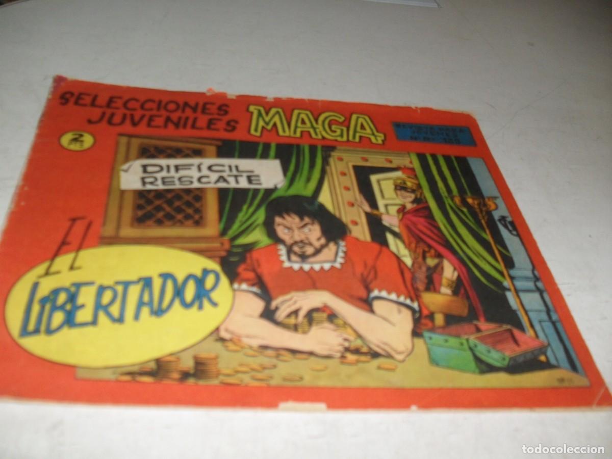 Tebeos: (ORIGINAL),EL LIBERTADOR N&ordm; 11,DIFICIL RESCATE,DE 30.MAGA,1965