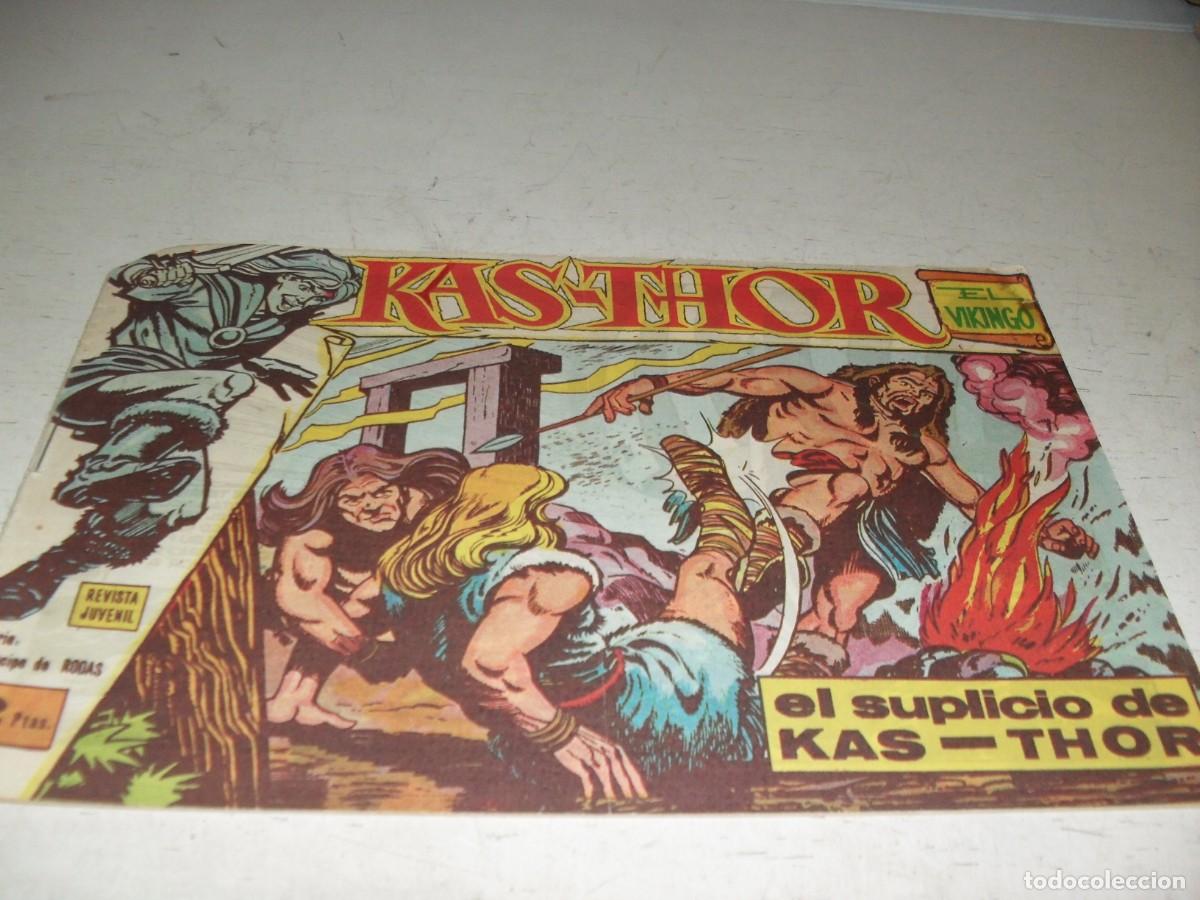 Tebeos: (ORIGINAL),KAS-THOR,N&ordm; 3,EL SUPLICIO DE KAS-THOR,SON DE IPC,DE 62.MAGA,1963