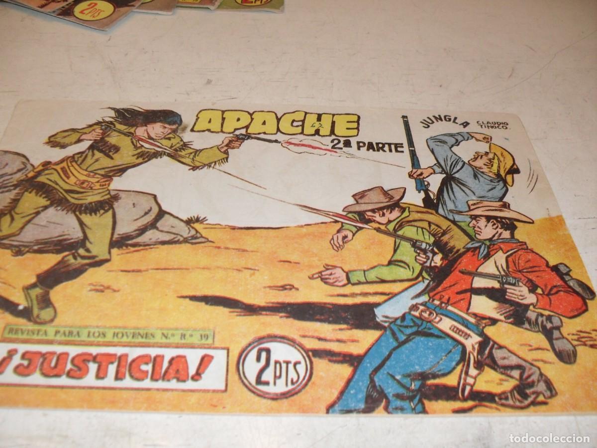 Tebeos: (ORIGINAL)APACHE 2&ordf; PARTE N&ordm; 67,JUSTICIA&iexcl;&iexcl;,DE 76.MAGA,1960