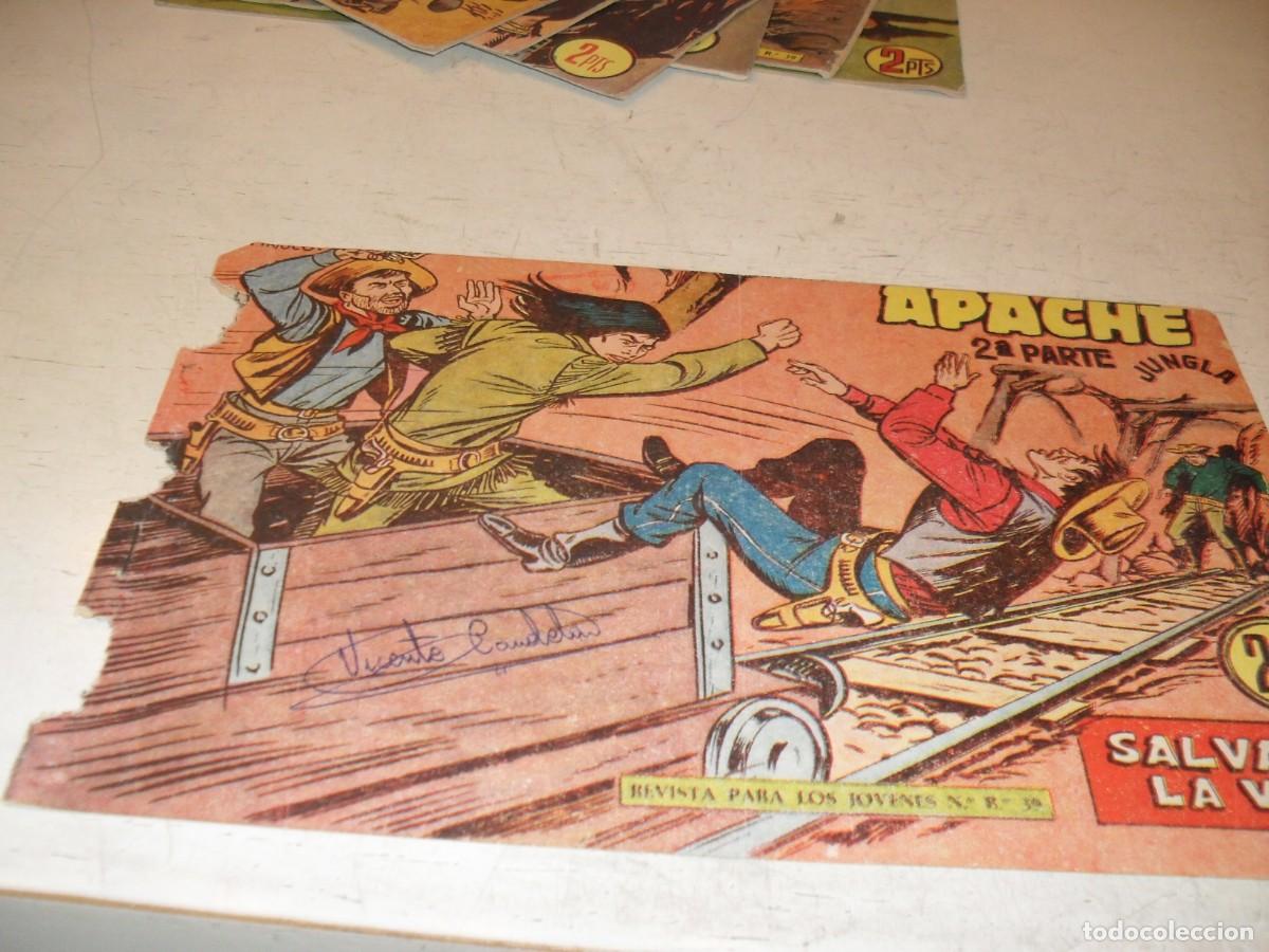 Tebeos: (ORIGINAL)APACHE 2&ordf; PARTE N&ordm; 66,SALVANDO LA VIDA,DE 76.MAGA,1960