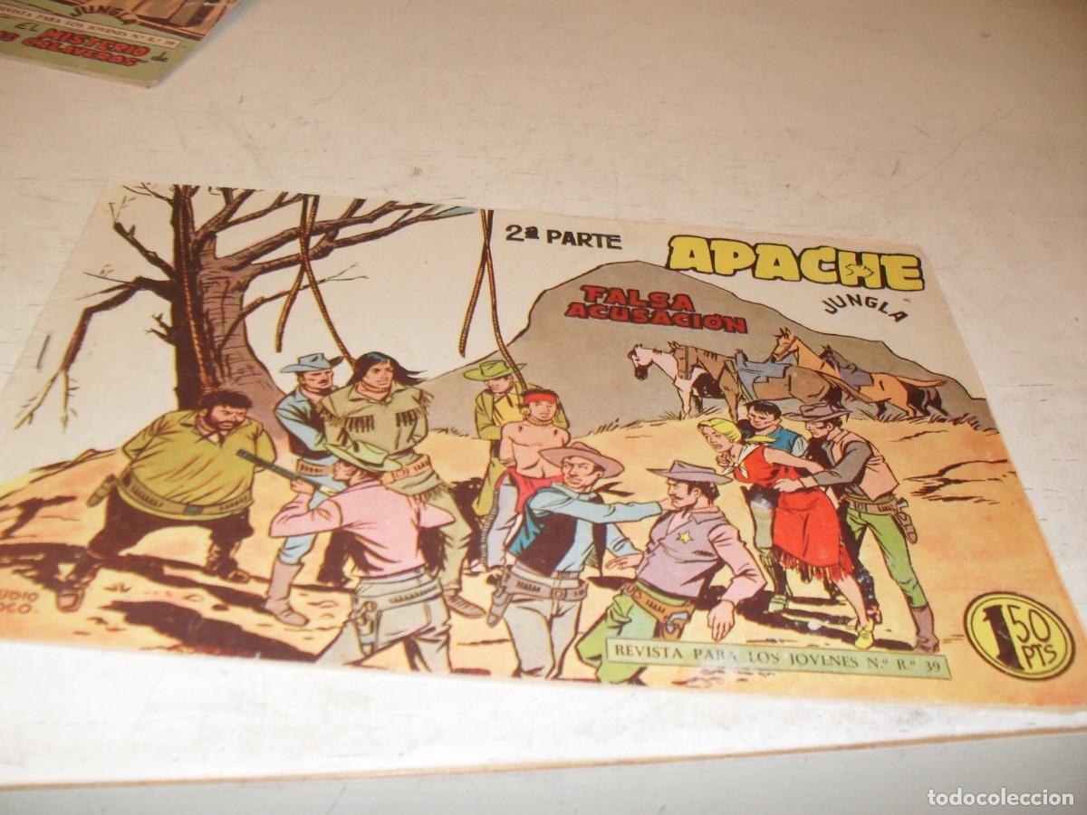 Tebeos: (ORIGINAL)APACHE 2&ordf; PARTE N&ordm; 57,FALSA ACUSACION,DE 76.MAGA,1960