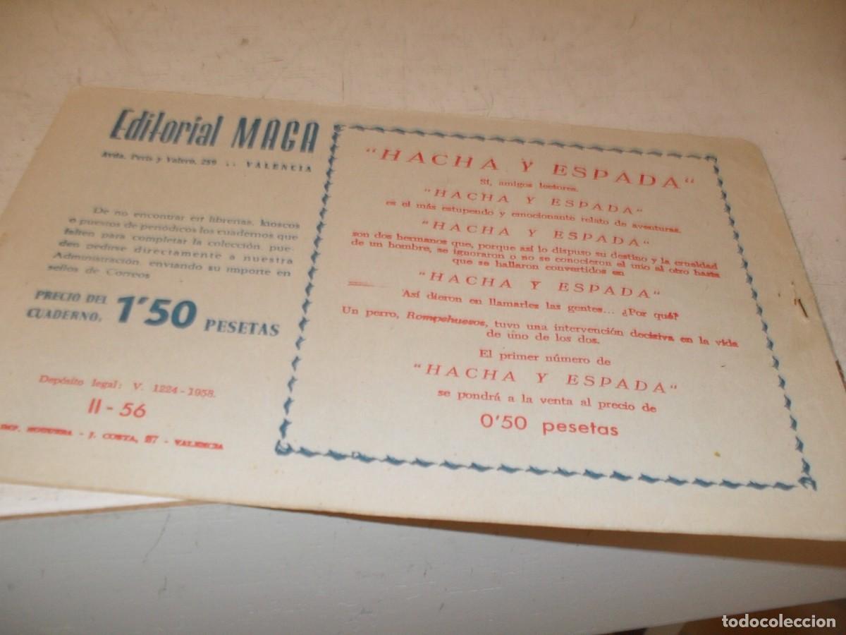 Tebeos: (ORIGINAL)APACHE 2&ordf; PARTE N&ordm; 56,A MUERTE&iexcl;&iexcl;,DE 76.MAGA,1960 - Foto 2