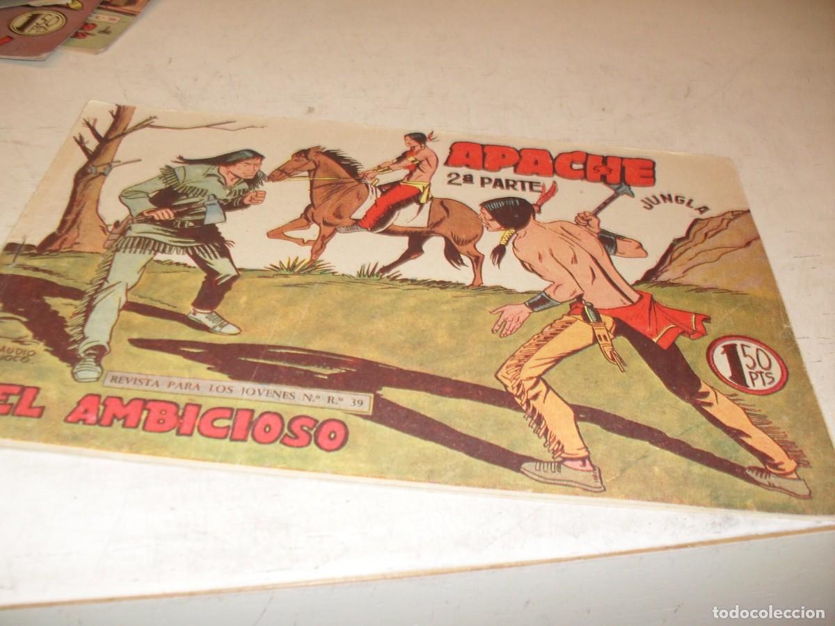 Tebeos: (ORIGINAL)APACHE 2&ordf; PARTE N&ordm; 53,EL AMBICIOSO,DE 76.MAGA,1960