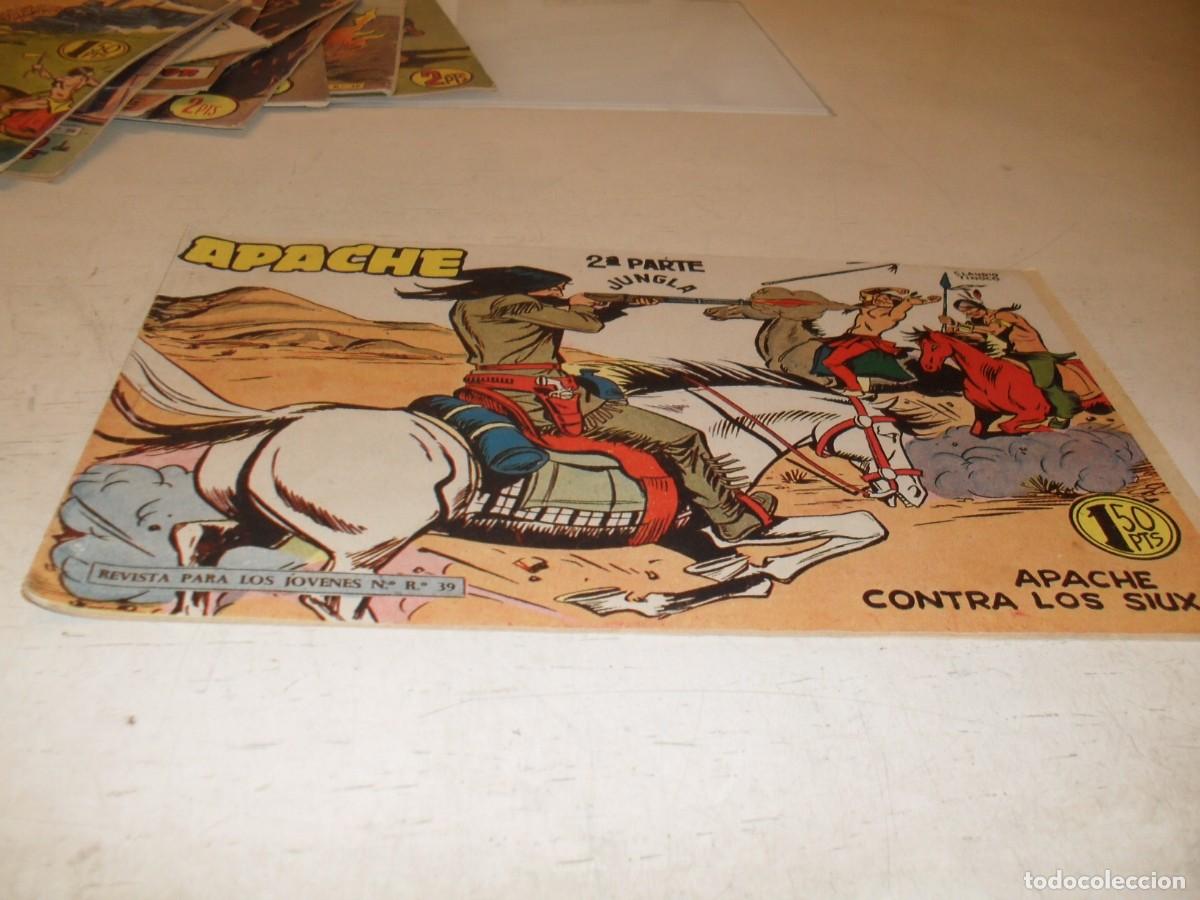 Tebeos: (ORIGINAL)APACHE 2&ordf; PARTE N&ordm; 50,APACHE CONTRA LOS SIOUX,DE 76.MAGA,1960