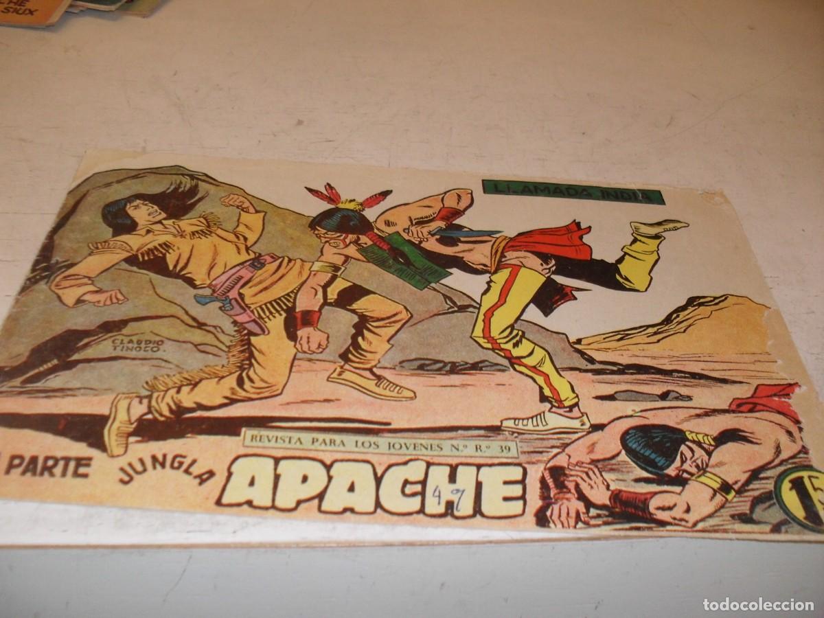 Tebeos: (ORIGINAL)APACHE 2&ordf; PARTE N&ordm; 49,LLAMADA INDIA,DE 76.MAGA,1960