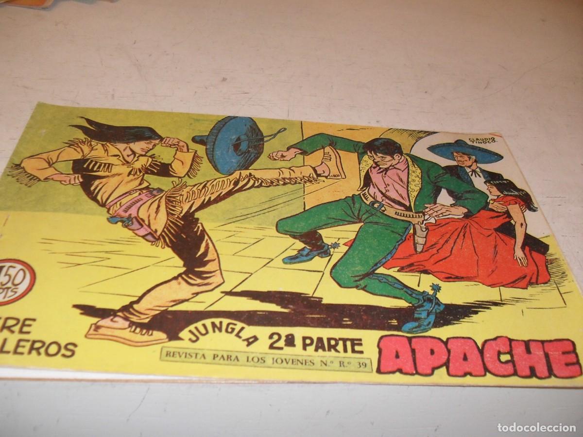 Tebeos: (ORIGINAL)APACHE 2&ordf; PARTE N&ordm; 48,ENTRE CABALLEROS,DE 76.MAGA,1960