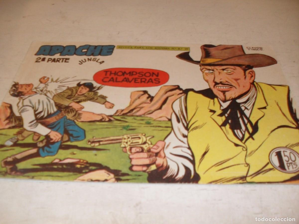 Tebeos: (ORIGINAL)APACHE 2&ordf; PARTE N&ordm; 42,THOMPSON CALAVERAS,DE 76.MAGA,1960