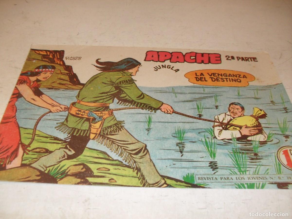Tebeos: (ORIGINAL)APACHE 2&ordf; PARTE N&ordm; 41,LA VENGANZA DEL DESTINO,DE 76.MAGA,1960