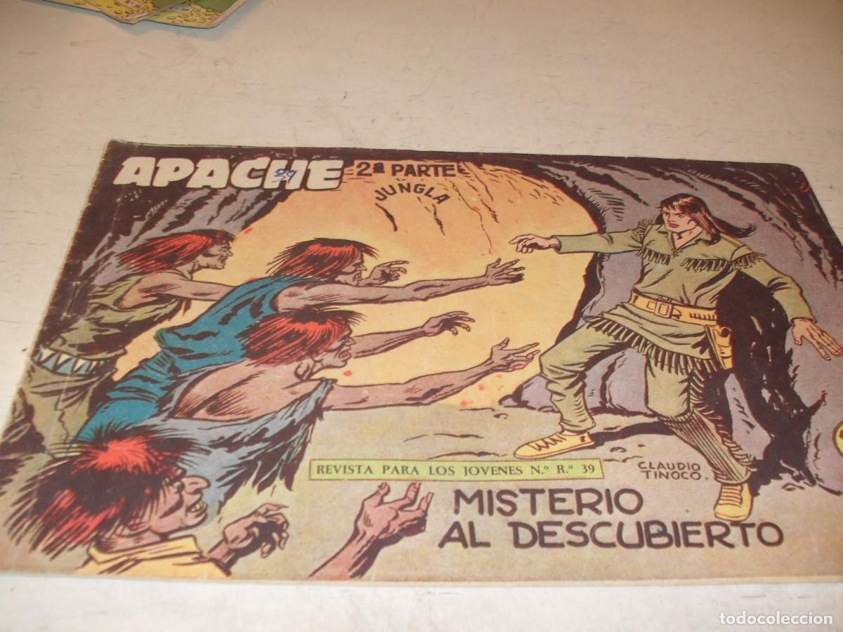 Tebeos: (ORIGINAL)APACHE 2&ordf; PARTE N&ordm; 39,MISTERIO AL DESCUBIERTO,DE 76.MAGA,1960
