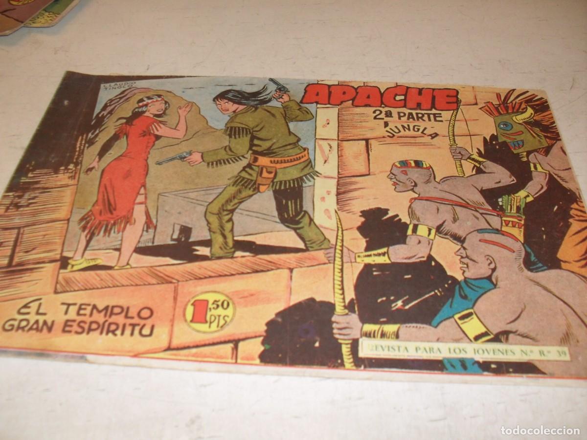 Tebeos: (ORIGINAL)APACHE 2&ordf; PARTE N&ordm; 38,EL TEMPLO DEL GRAN ESPIRITU,DE 76.MAGA,1960