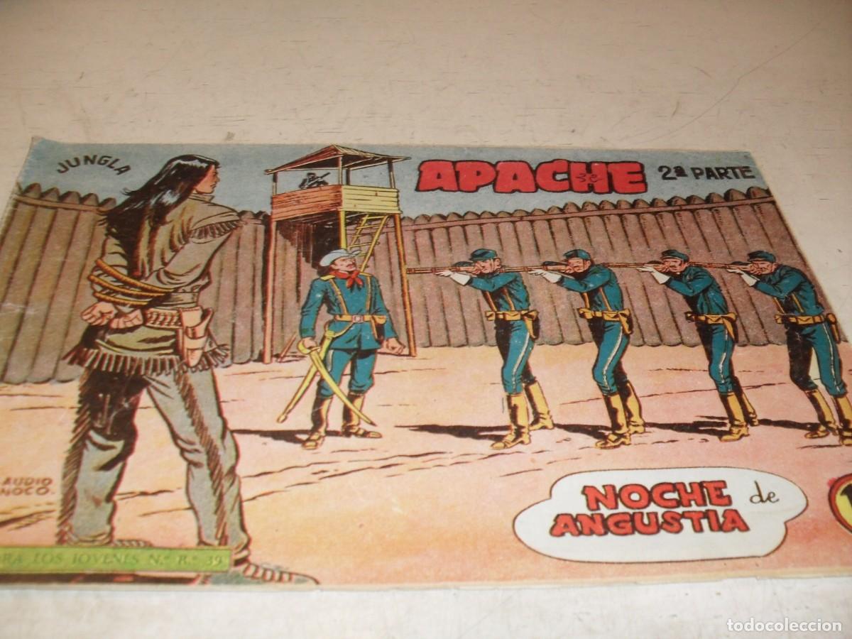 Tebeos: (ORIGINAL)APACHE 2&ordf; PARTE N&ordm; 32,NOCHE DE ANGUSTIA,DE 76.MAGA,1960