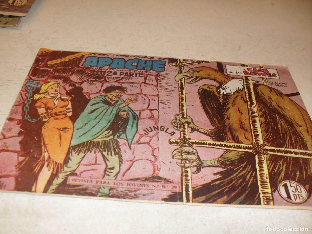 Tebeos: (ORIGINAL)APACHE 2&ordf; PARTE N&ordm; 26,LA CASA DE LOS BUITRES,DE 76.MAGA,1960