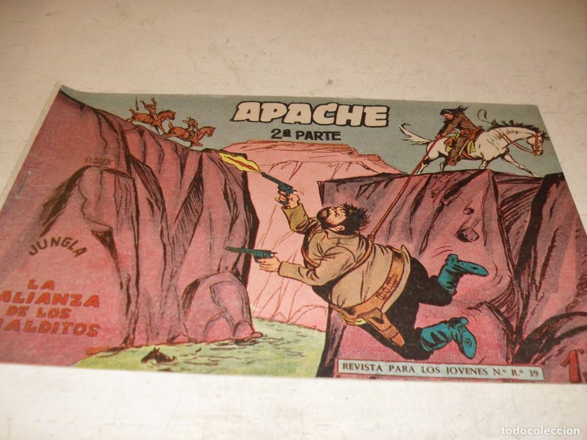 Tebeos: (ORIGINAL)APACHE 2&ordf; PARTE N&ordm; 23,LA ALIANZA DE LOS MALDITOS,DE 76.MAGA,1960