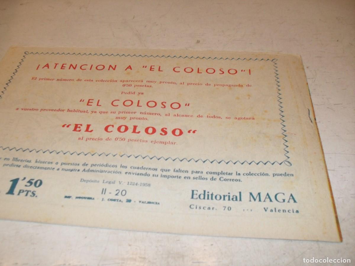 Tebeos: (ORIGINAL)APACHE 2&ordf; PARTE N&ordm; 20,LA VUELTA DE PLUMA ROJA,DE 76.MAGA,1960 - Foto 2