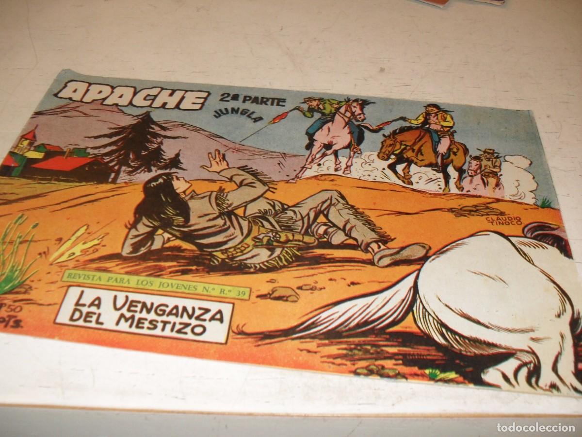 Tebeos: (ORIGINAL)APACHE 2&ordf; PARTE N&ordm; 16,LA VENGANZA DEL MESTIZO,DE 76.MAGA,1960