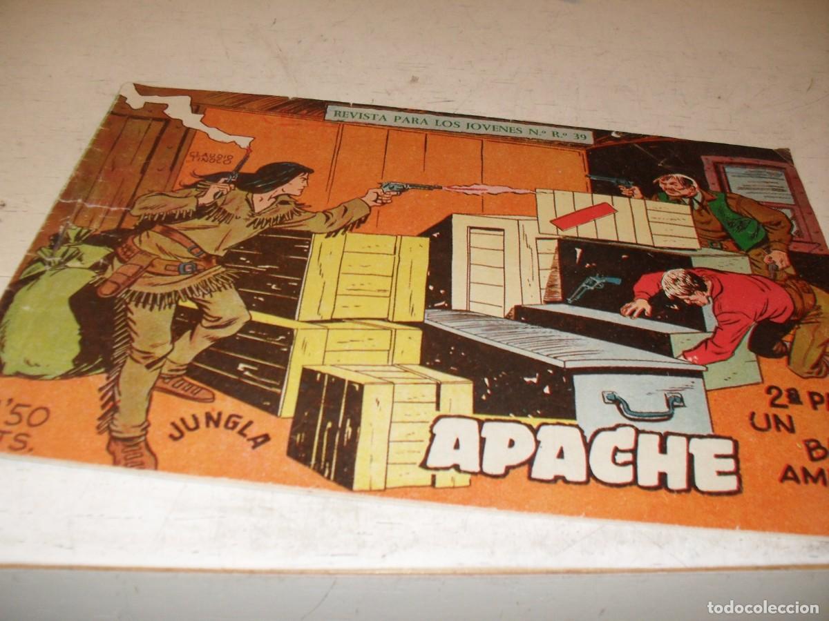 Tebeos: (ORIGINAL)APACHE 2&ordf; PARTE N&ordm; 14,UN BUEN AMIGO,DE 76.MAGA,1960