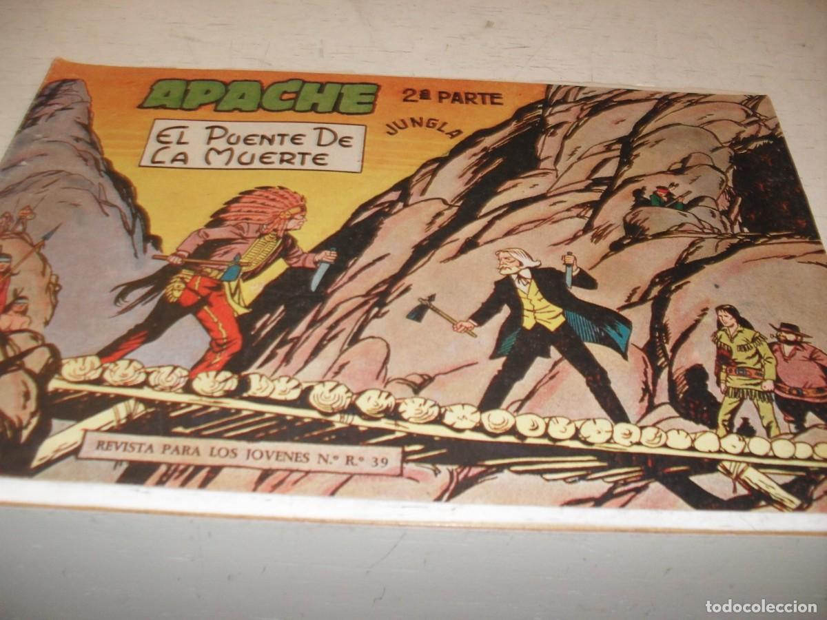 Tebeos: (ORIGINAL)APACHE 2&ordf; PARTE N&ordm; 10,EL PUENTE DE LA MUERTE,DE 76.MAGA,1960