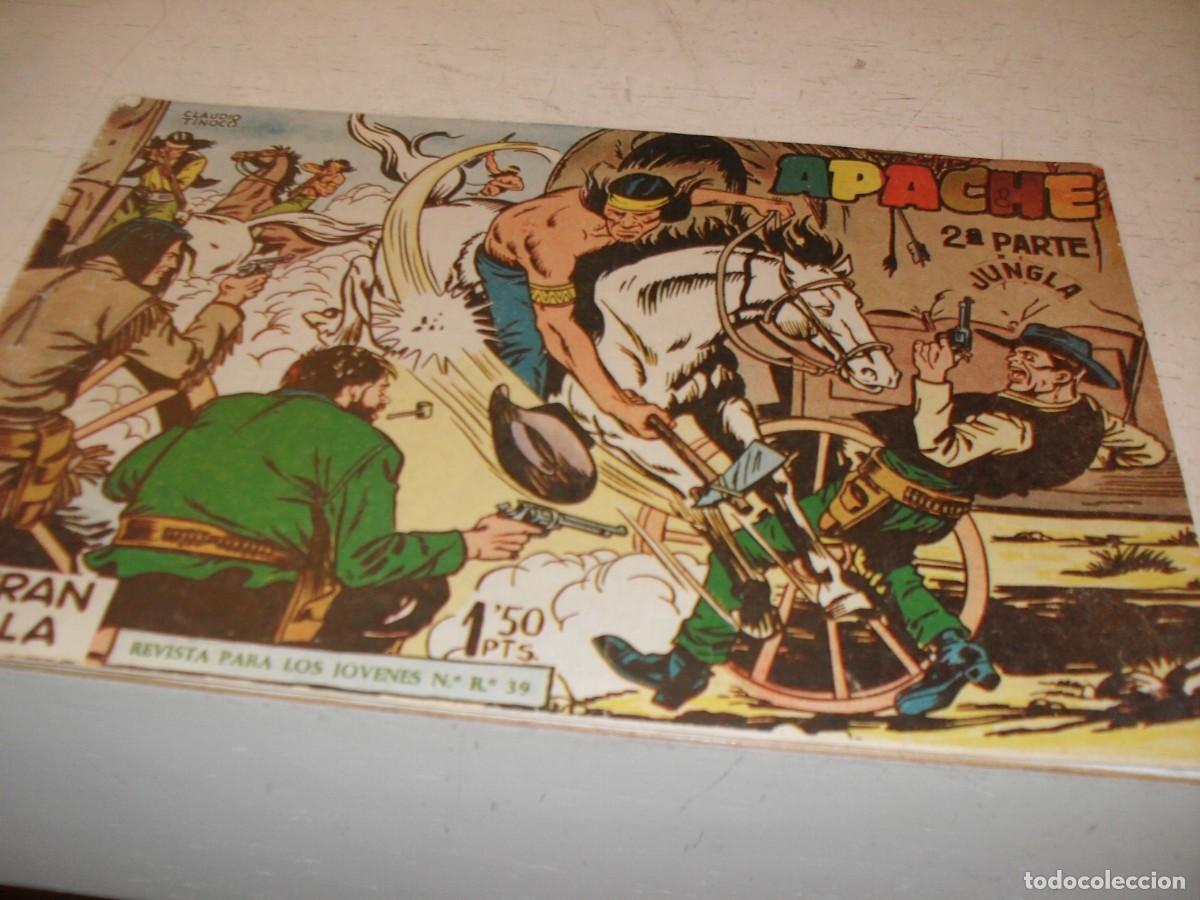 Tebeos: (ORIGINAL)APACHE 2&ordf; PARTE N&ordm; 8,LA GRAN BATALLA,DE 76.MAGA,1960
