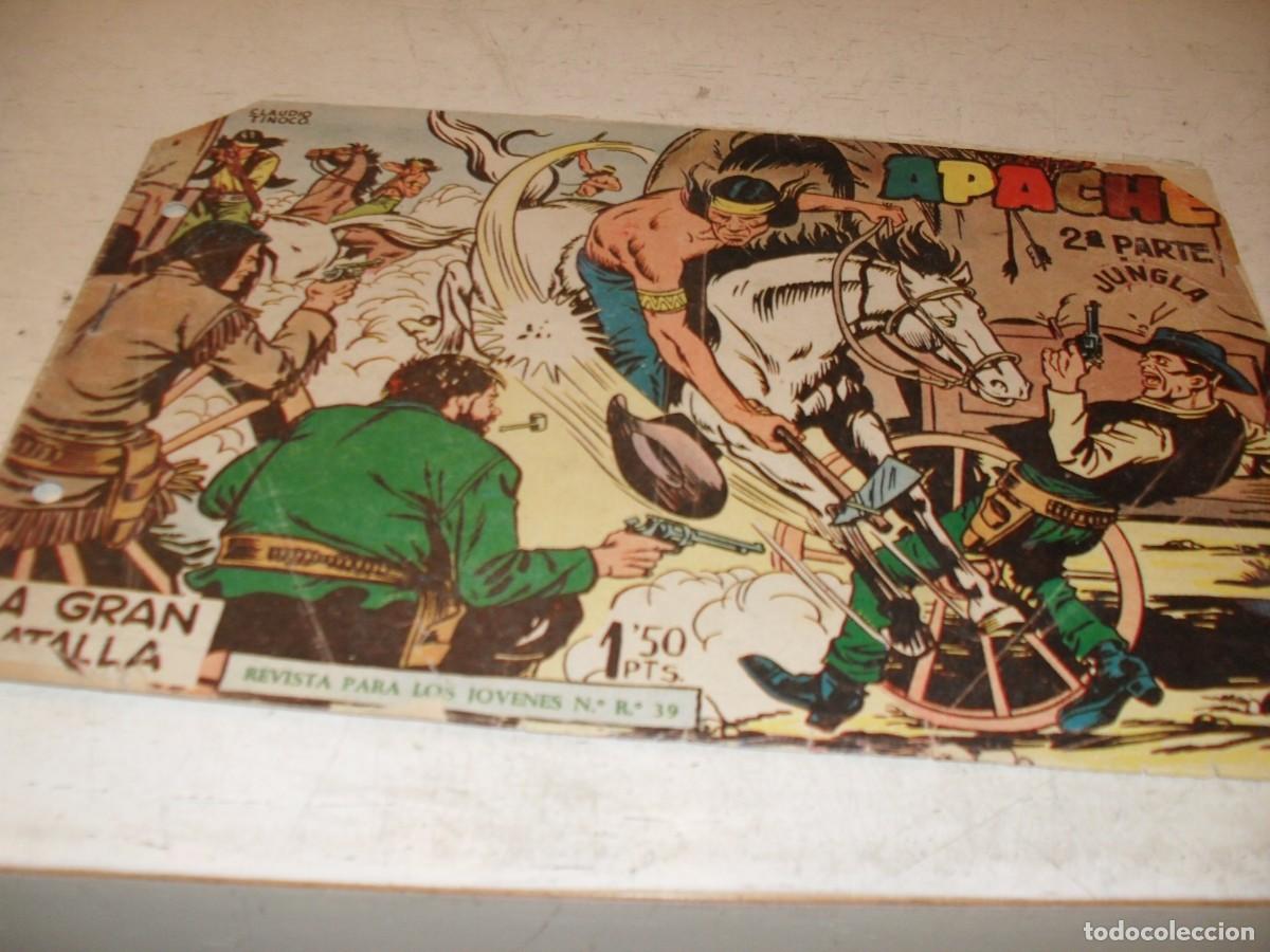 Tebeos: (ORIGINAL)APACHE 2&ordf; PARTE N&ordm; 8,LA GRAN BATALLA,DE 76.MAGA,1960