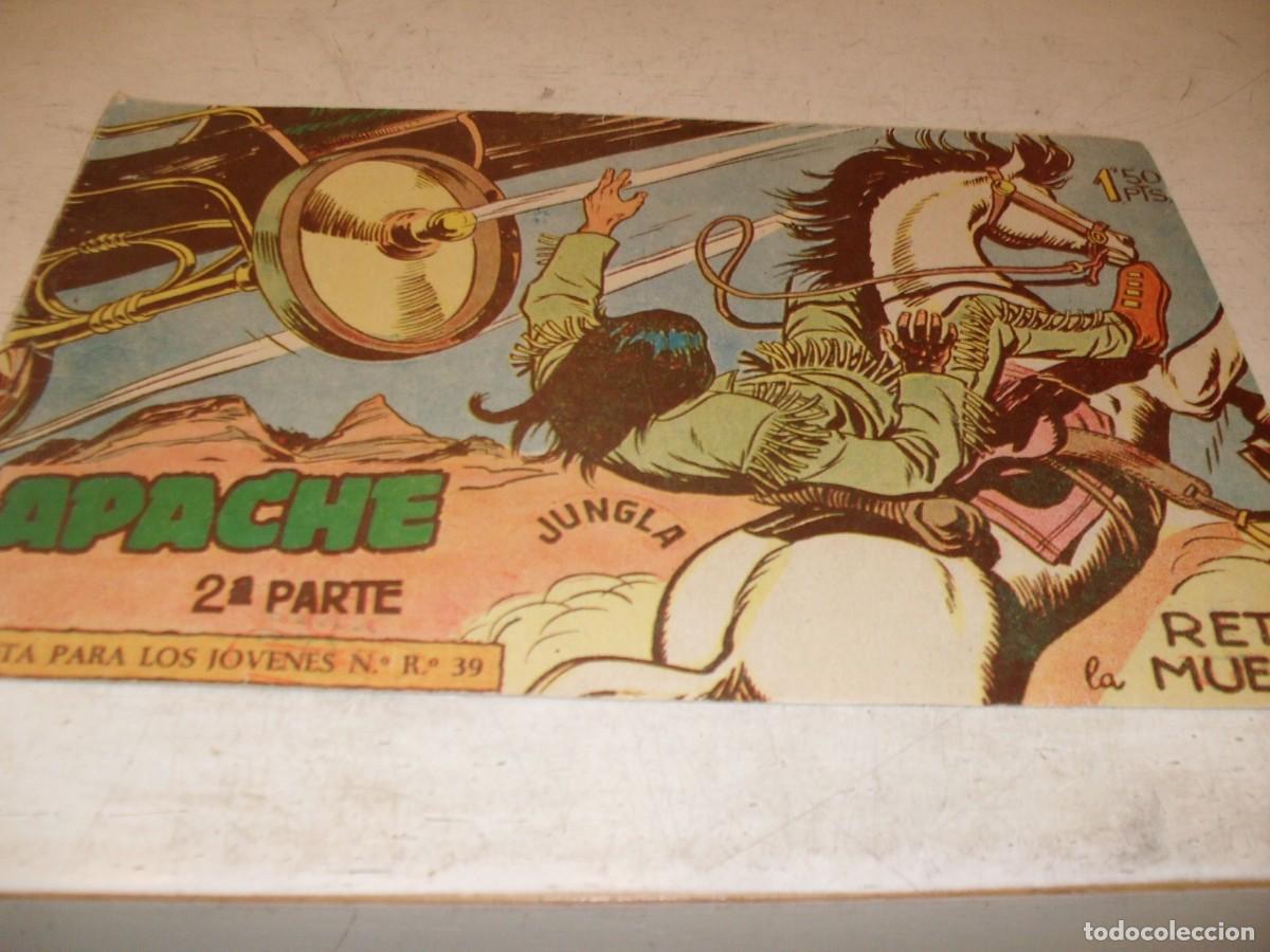 Tebeos: (ORIGINAL)APACHE 2&ordf; PARTE N&ordm; 5,PRIMEROS N&ordm;,RETO A LA MUERTE,DE 76.MAGA,1960