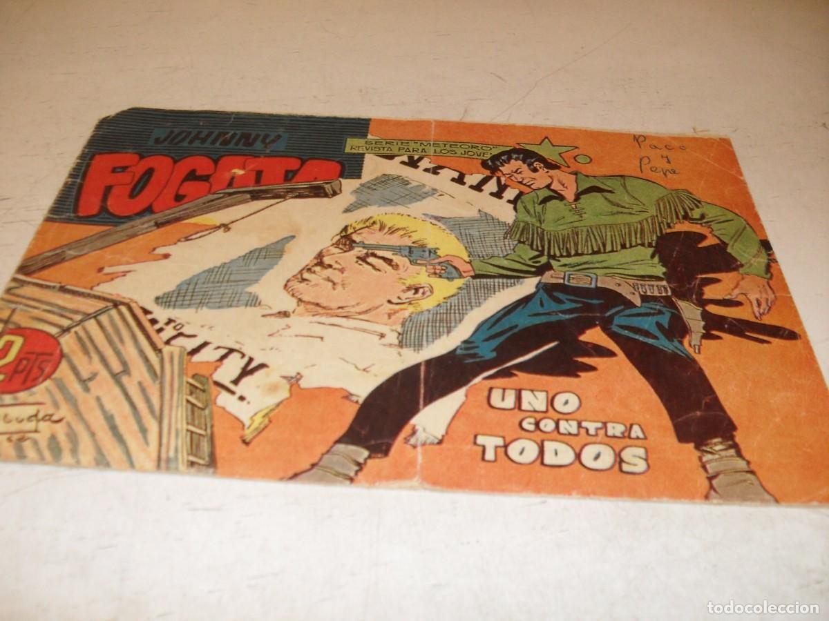 Tebeos: (ORIGINAL),JOHNNY FOGATA N&ordm; 77,UNO CONTRA TODOS,DE RAFAEL BOLUDA,MAGA,1960
