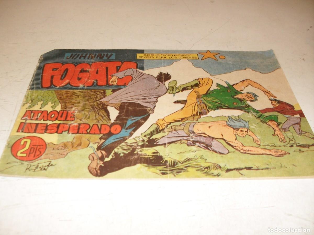 Tebeos: (ORIGINAL),JOHNNY FOGATA N&ordm; 65,ATAQUE INESPERADO,DE RAFAEL BOLUDA,MAGA,1960