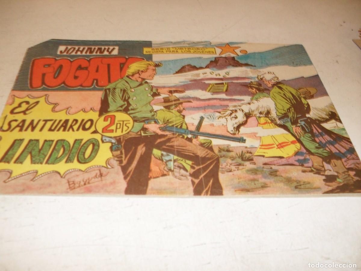 Tebeos: (ORIGINAL),JOHNNY FOGATA N&ordm; 62,EL SANTUARIO INDIO,DE RAFAEL BOLUDA,MAGA,1960