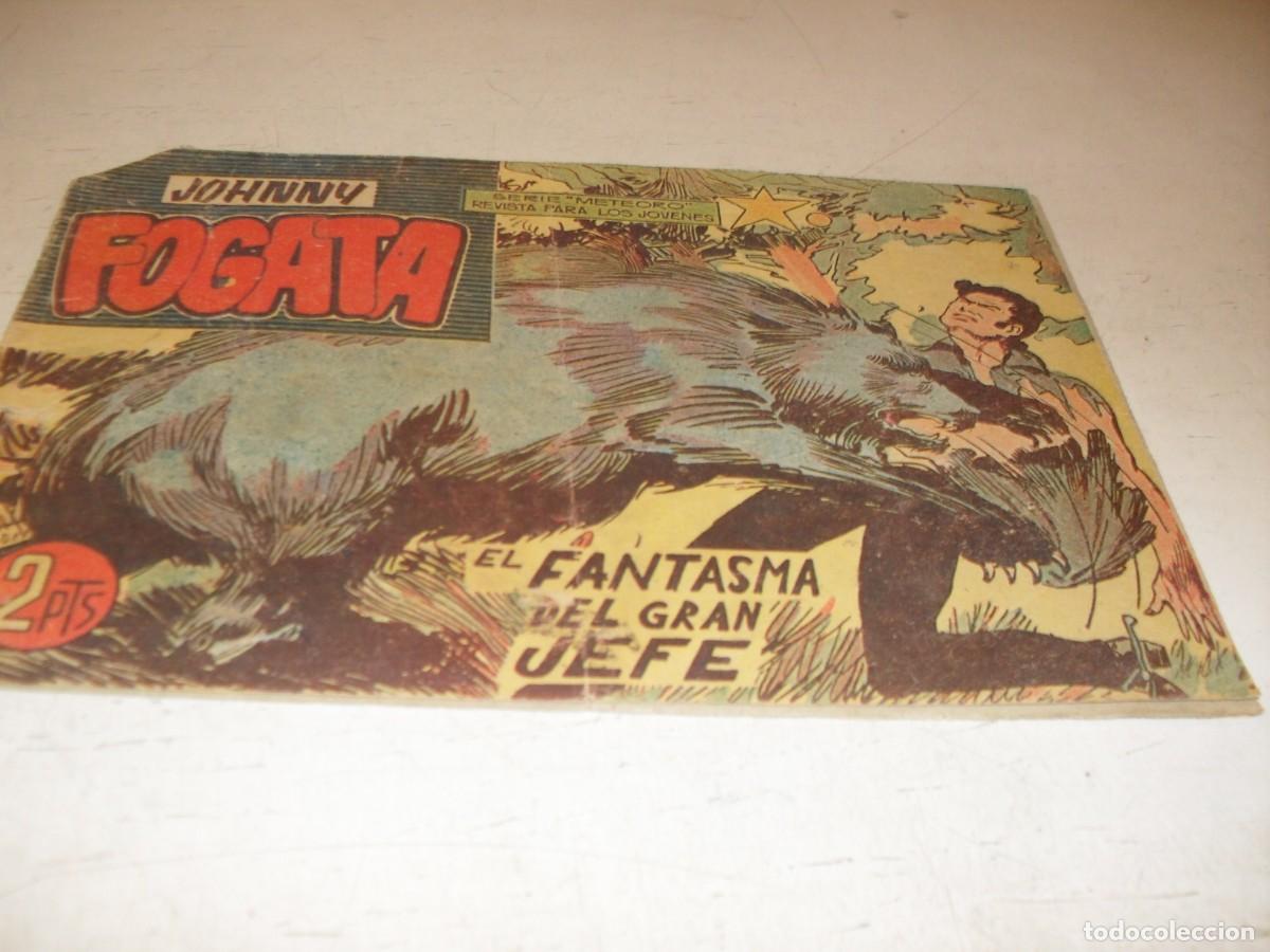 Tebeos: (ORIGINAL),JOHNNY FOGATA N&ordm; 53,EL FANTASMA DEL GRAN JEFE,DE RAFAEL BOLUDA,MAGA,1960