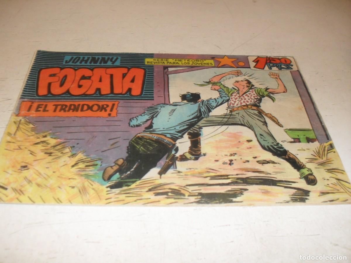 Tebeos: (ORIGINAL),JOHNNY FOGATA N&ordm; 10,EL TRAIDOR,DE RAFAEL BOLUDA,MAGA,1960