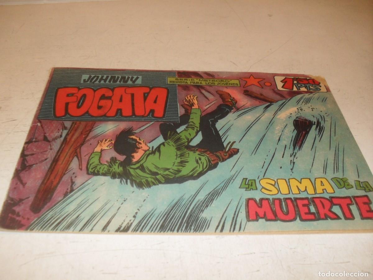 Tebeos: (ORIGINAL),JOHNNY FOGATA N&ordm; 4,LA SIMA DE LA MUERTE,DE RAFAEL BOLUDA,MAGA,1960