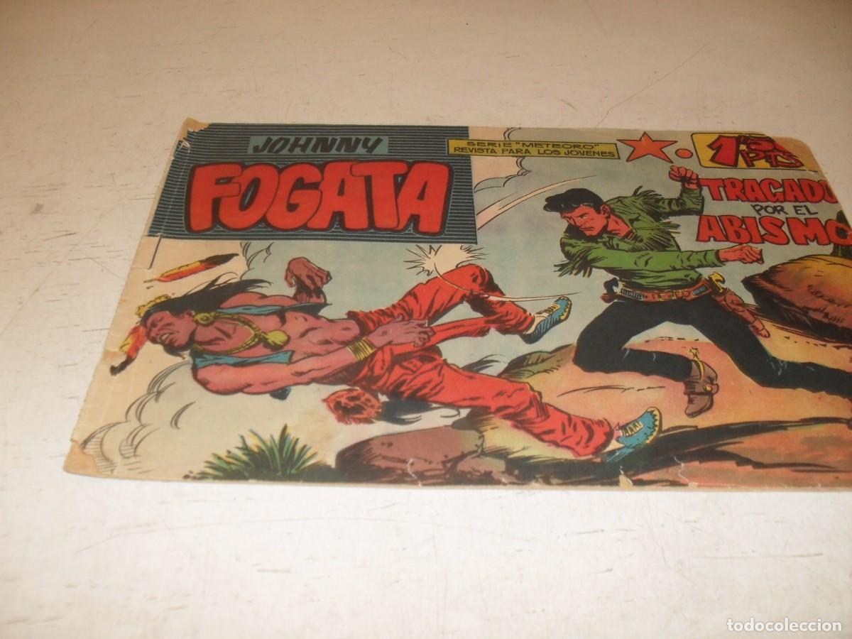 Tebeos: (ORIGINAL),JOHNNY FOGATA N&ordm; 5,PRIMEROS N&ordm;,TRAGADOS POR EL ASBISMO,DE RAFAEL BOLUDA,MAGA,1960