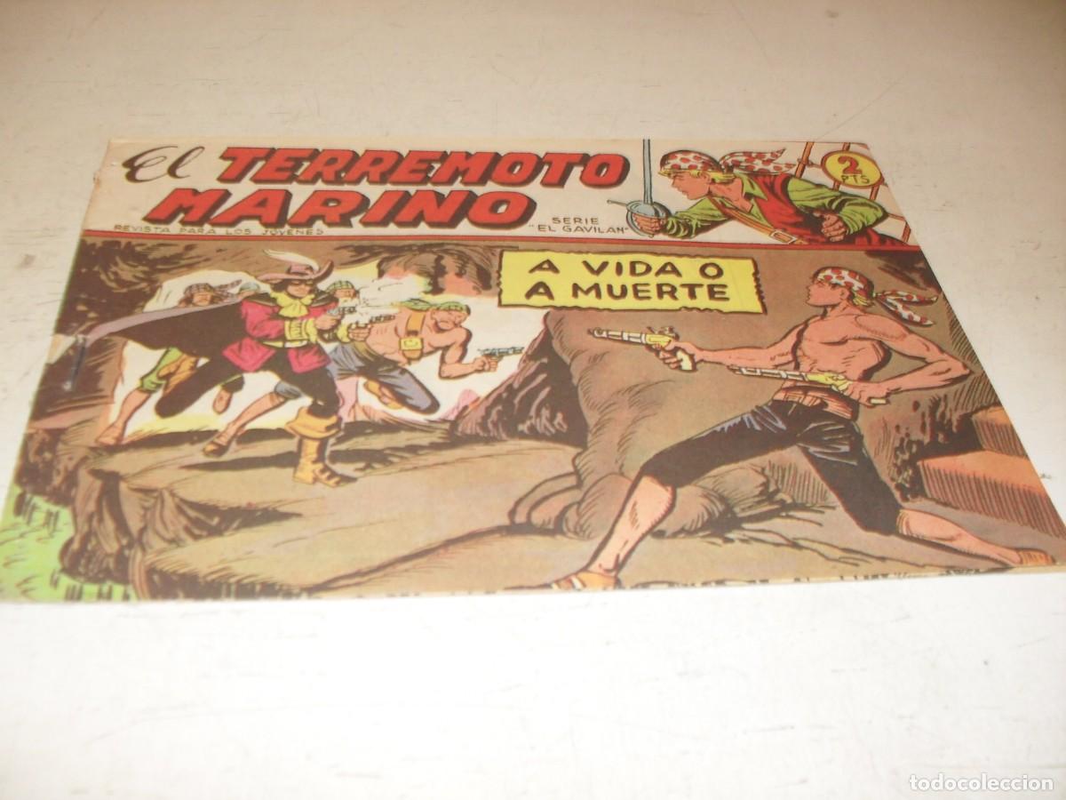 Tebeos: (ORIGINAL),EL TERREMOTO MARINO N&ordm; 30,A VIDA O MUERTE,DE MANUEL GAGO,DE 48.MAGA,1963