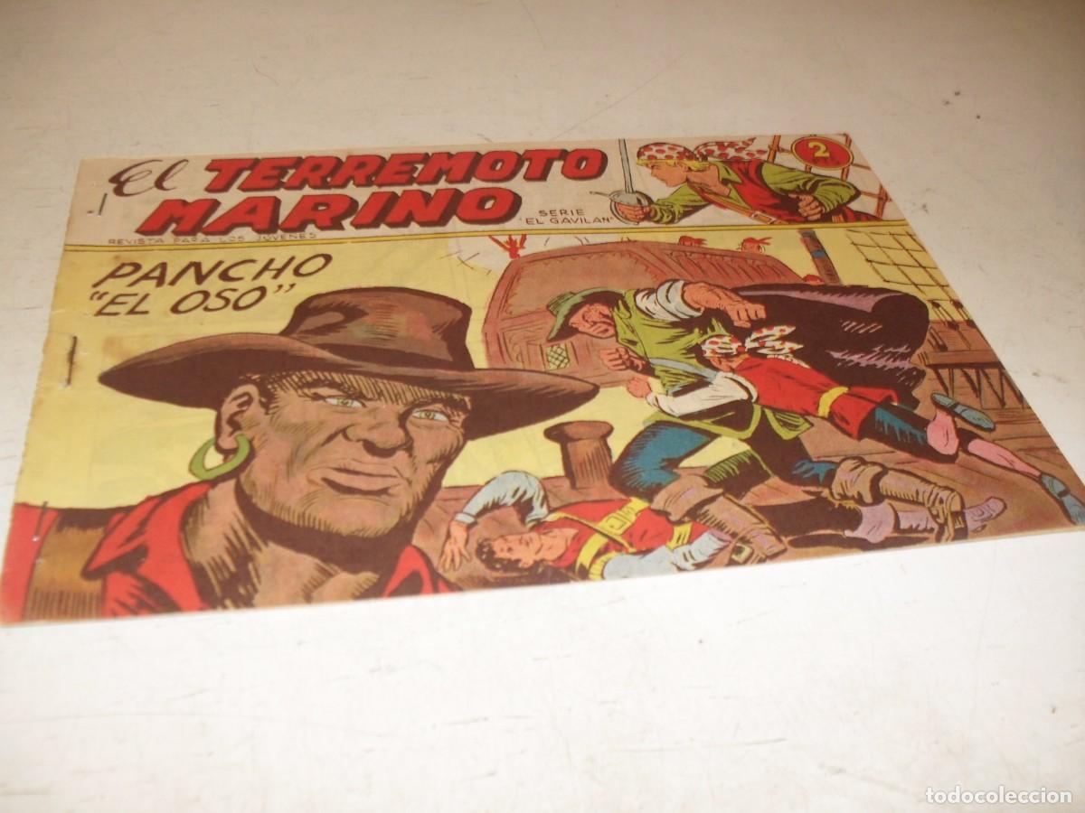 Tebeos: (ORIGINAL),EL TERREMOTO MARINO N&ordm; 20,PANCHO EL OSO,DE MANUEL GAGO,DE 48.MAGA,1963