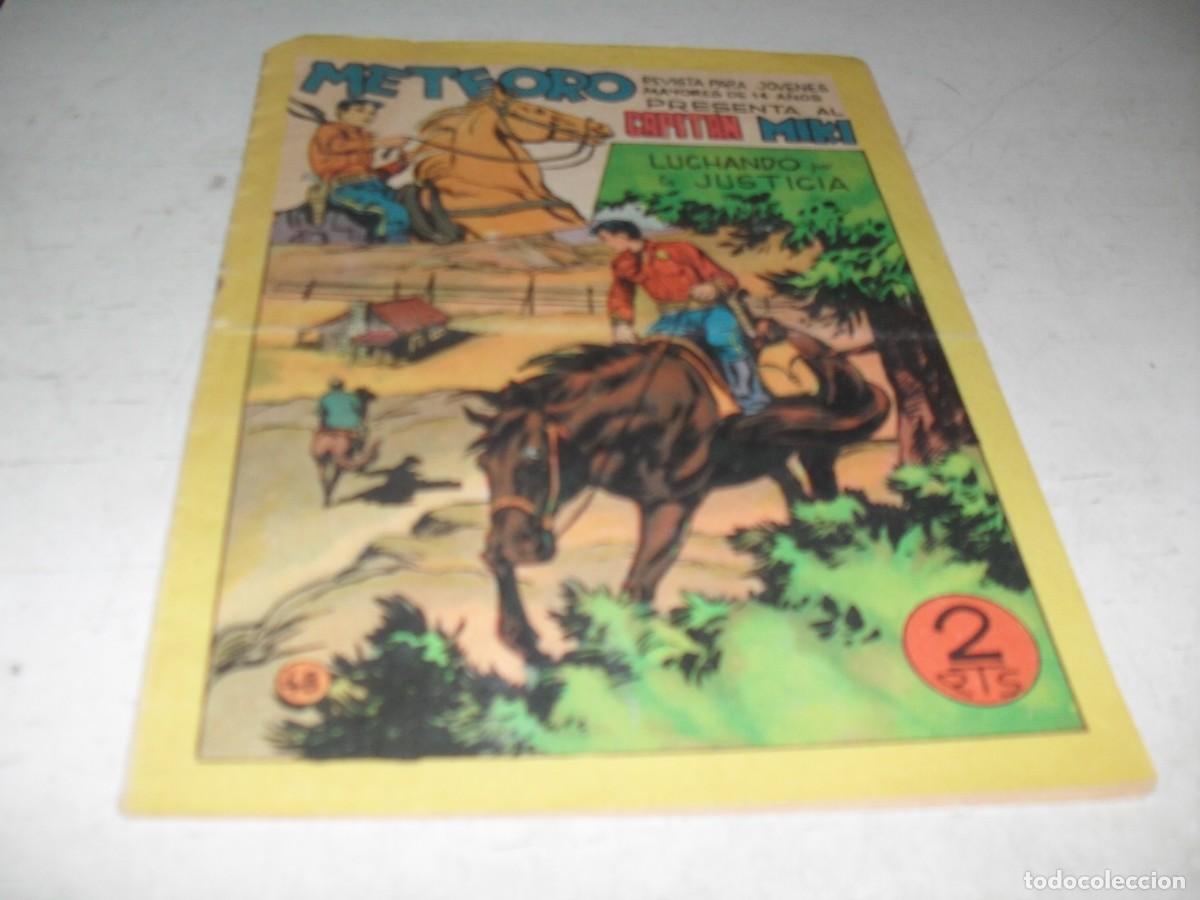 Tebeos: (ORIGINAL),CAPITAN MIKI N&ordm; 48,DE 72,LUCHANDO POR LA JUSTICIA.MAGA,1964