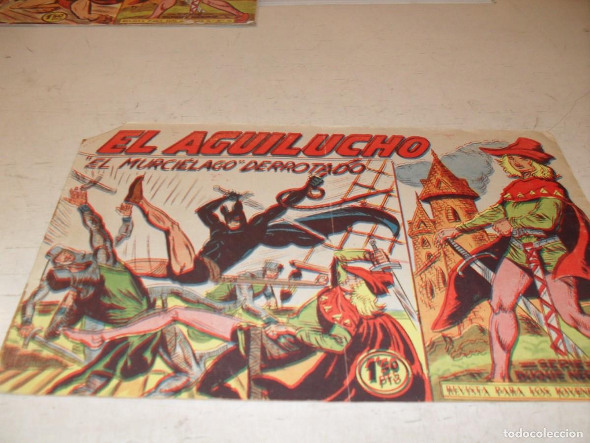 Tebeos: (ORIGINAL),EL AGUILUCHO N&ordm; 61,EL MURCIELAGO DERROTADO,DE 68,DE MANUEL GAGO,DE MANUEL GAGO.MAGA,1959