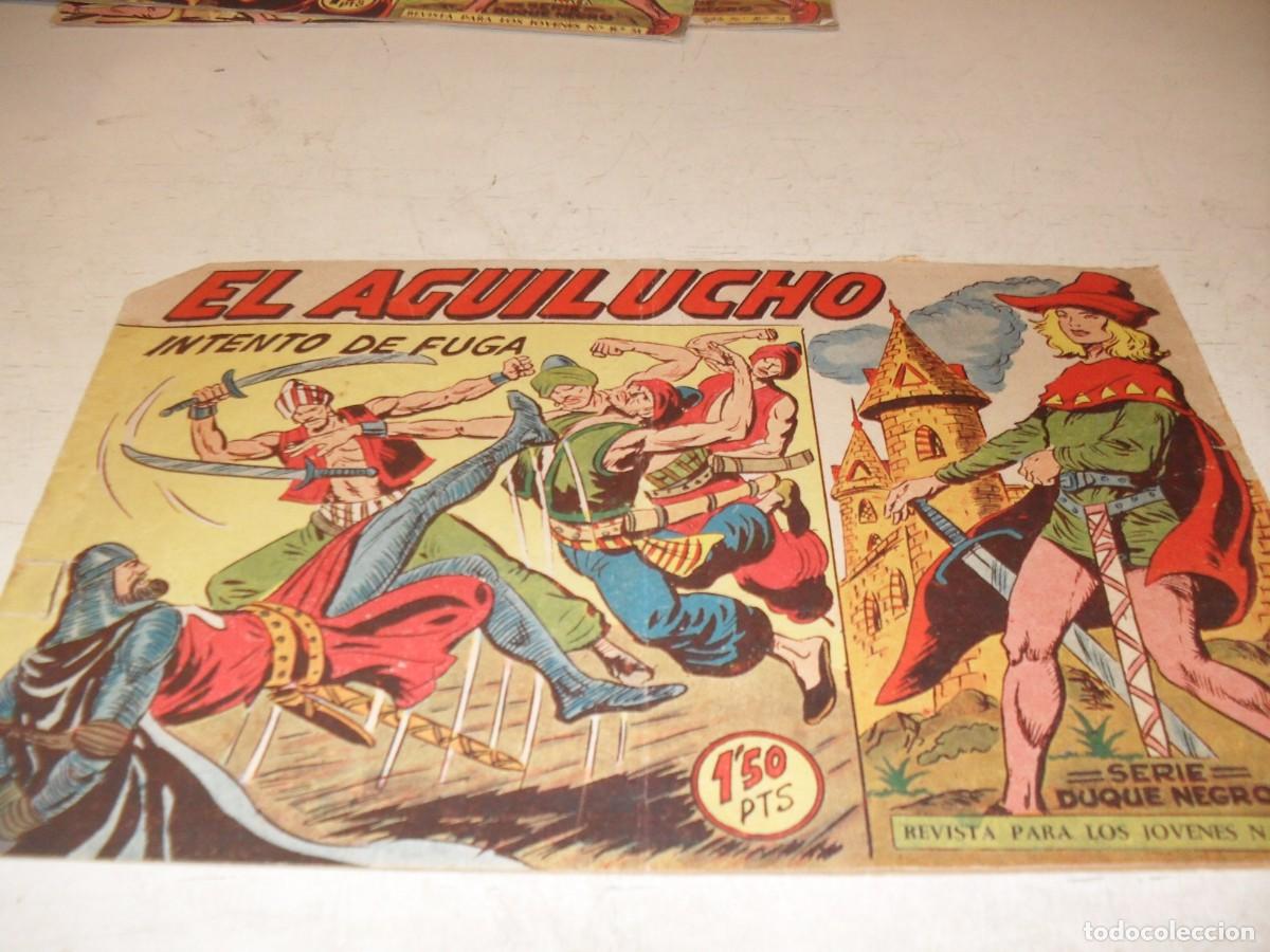 Tebeos: (ORIGINAL),EL AGUILUCHO N&ordm; 60,INTENTO DE FUGA,DE 68,DE MANUEL GAGO.MAGA,1959