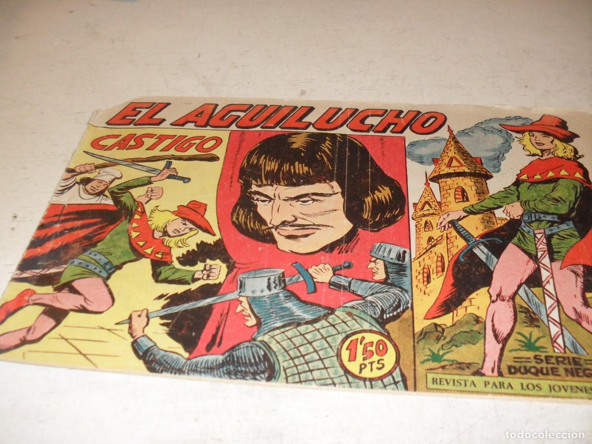 Tebeos: (ORIGINAL),EL AGUILUCHO N&ordm; 59,CASTIGO,DE 68,DE MANUEL GAGO.MAGA,1959