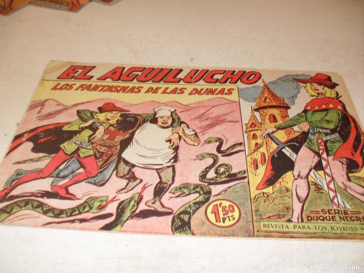 Tebeos: (ORIGINAL),EL AGUILUCHO N&ordm; 51,LOS FANTASMAS DE LAS DUNAS,DE 68,,DE MANUEL GAGO.MAGA,1959