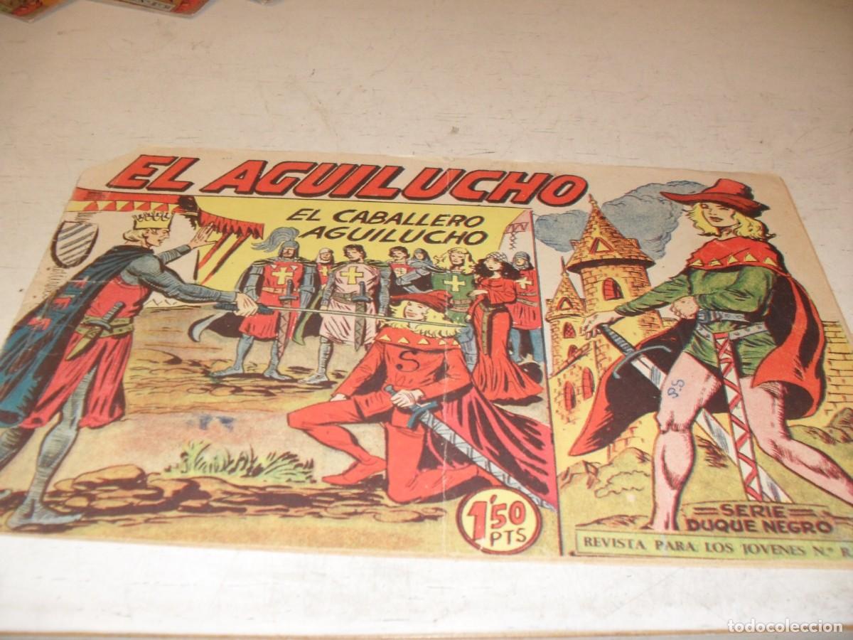 Tebeos: (ORIGINAL),EL AGUILUCHO N&ordm; 50,EL CABALLERO AGUILUCHO,DE 68,,DE MANUEL GAGO.MAGA,1959