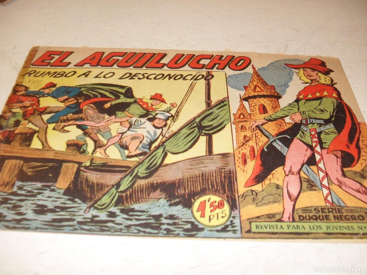 Tebeos: (ORIGINAL),EL AGUILUCHO N&ordm; 30,RUMBO A LO DESCONOCIDO,DE 68,,DE MANUEL GAGO.MAGA,1959