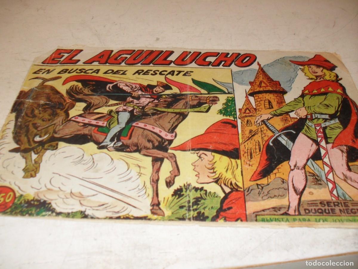 Tebeos: (ORIGINAL),EL AGUILUCHO N&ordm; 27,EN BUSCA DEL RESCATE,DE 68,,DE MANUEL GAGO.MAGA,1959
